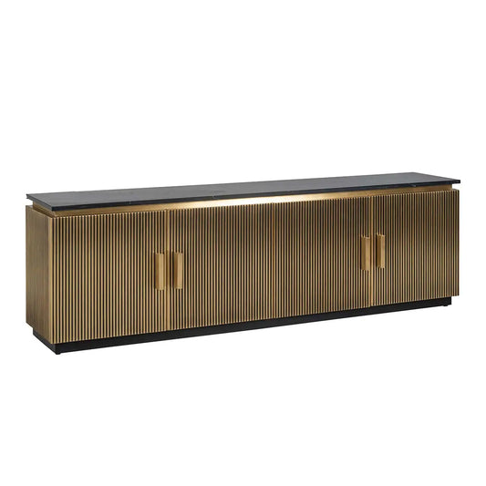 Buffet TV Ironville 4-portes (Gold)