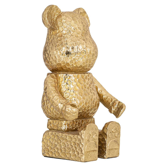 Gold Sitting Bear Ornament